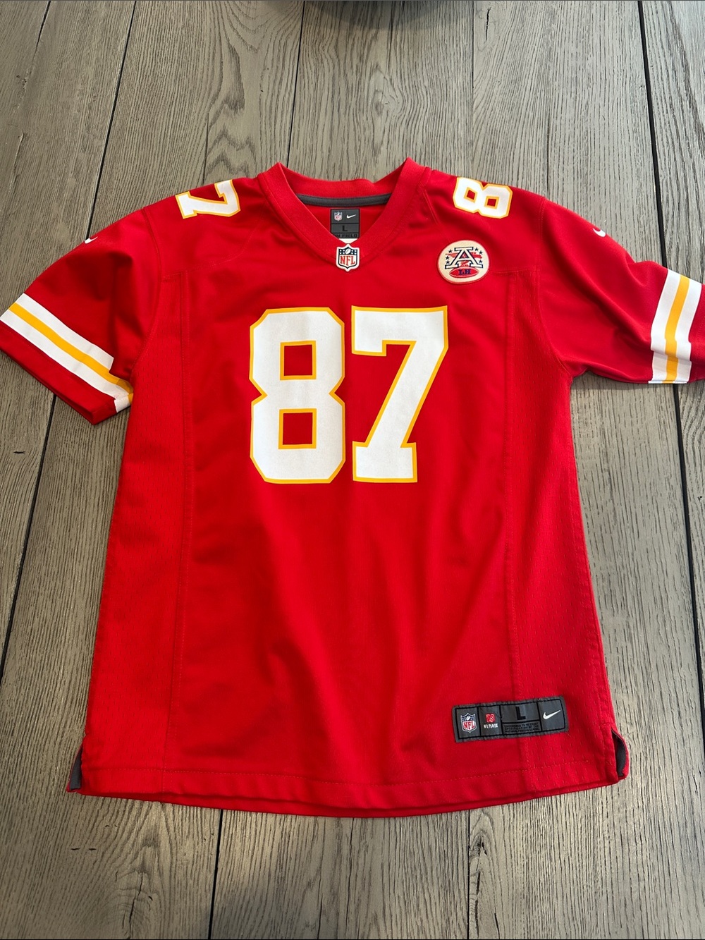 Chiefs Jersey 87 Kelce- Youth Size L